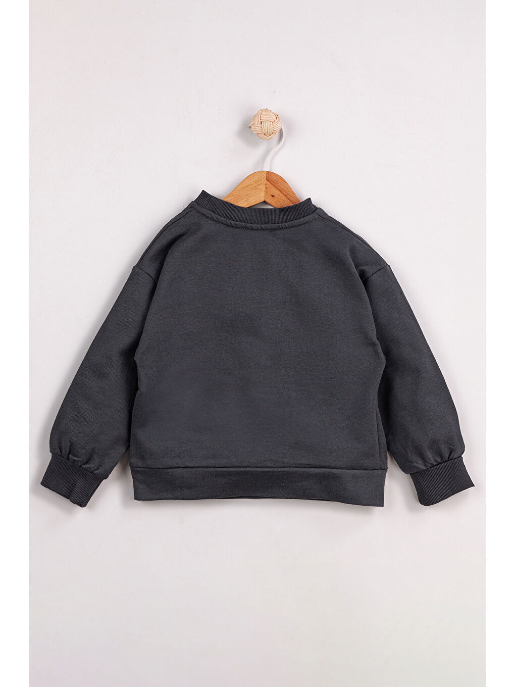 MRTUFFY Gri Erkek Çocuk 2'li Paket Basic Sweatshirt - 3