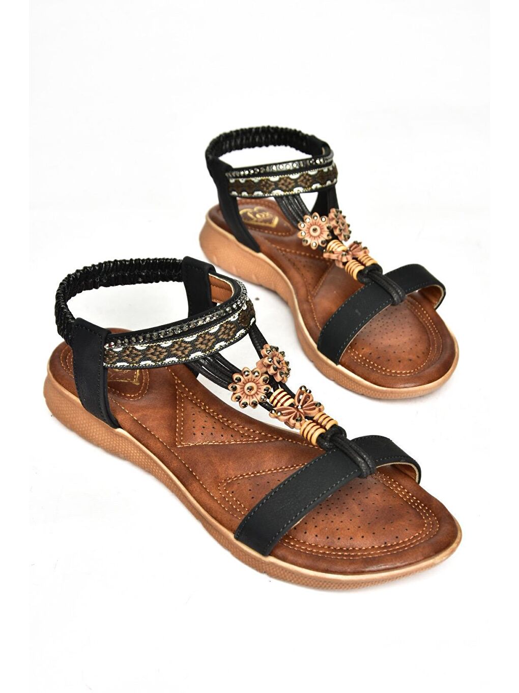 S2580152 Siyah Kadın Sandalet-2