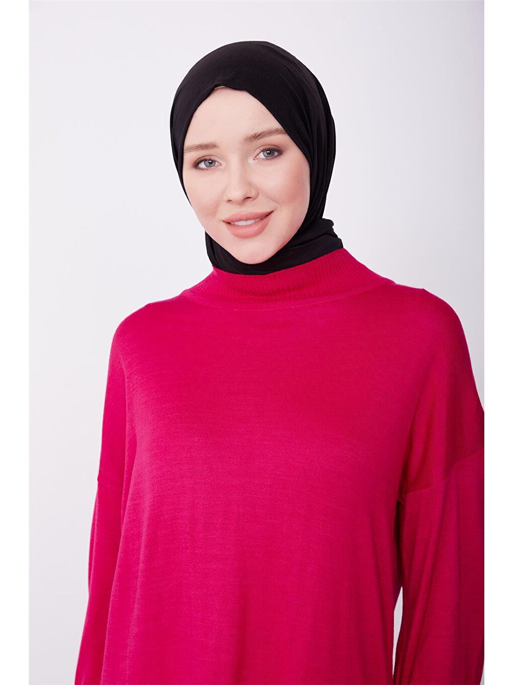 ARMİNE Pembe Tunik Elbise 23Kd4249 - 1