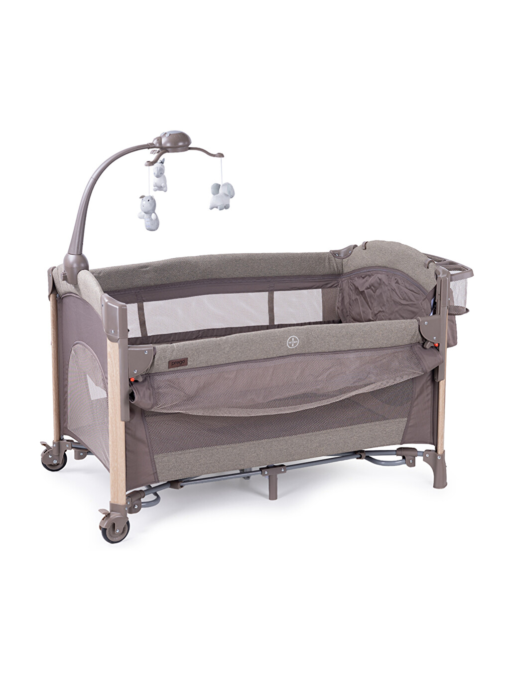 Elips Plus Anne Yanı Oyun Parkı Beşik Park Yatak 70x120 Cm-1