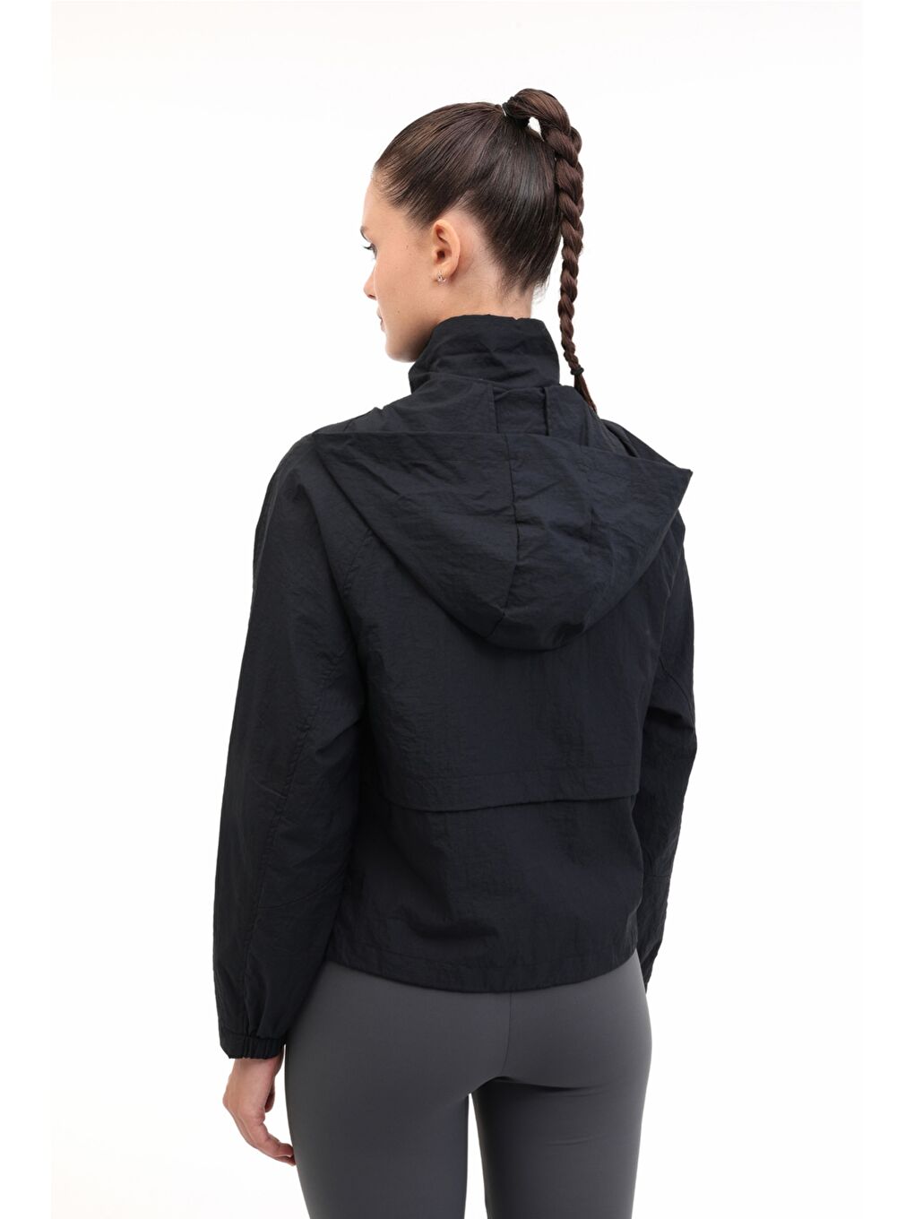 WL SAWYER 81102 5PR Siyah Kadın Yağmurluk-1