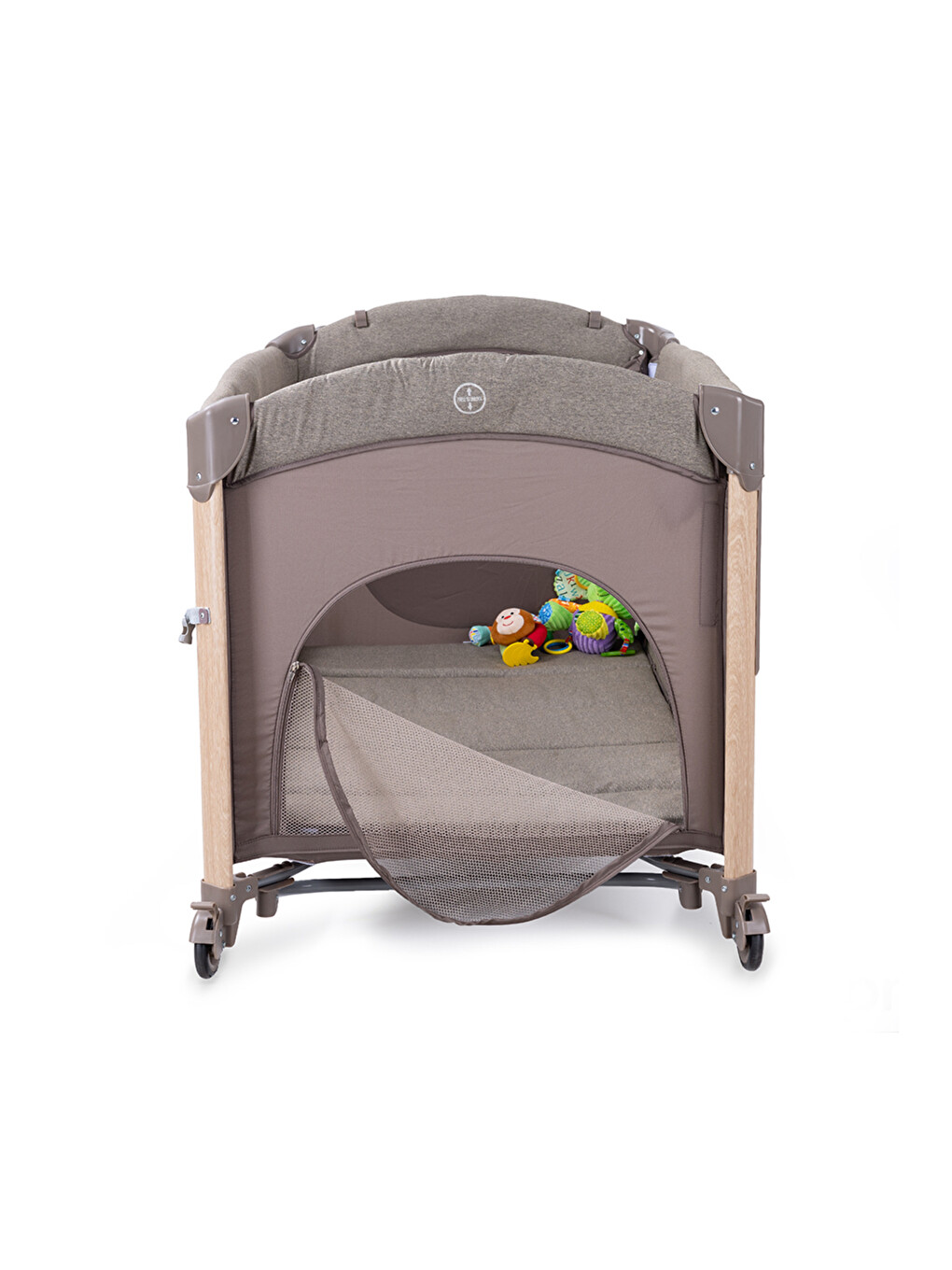 Elips Plus Anne Yanı Oyun Parkı Beşik Park Yatak 70x120 Cm-7