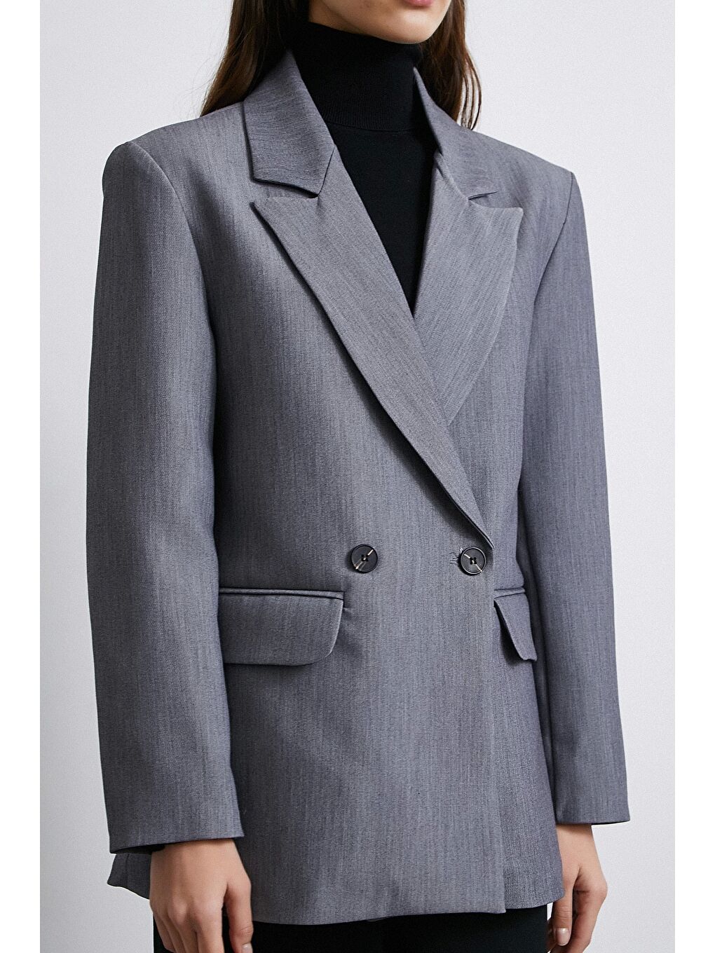 Karışık Klasik Poliviskon Ceket Antirasit-4