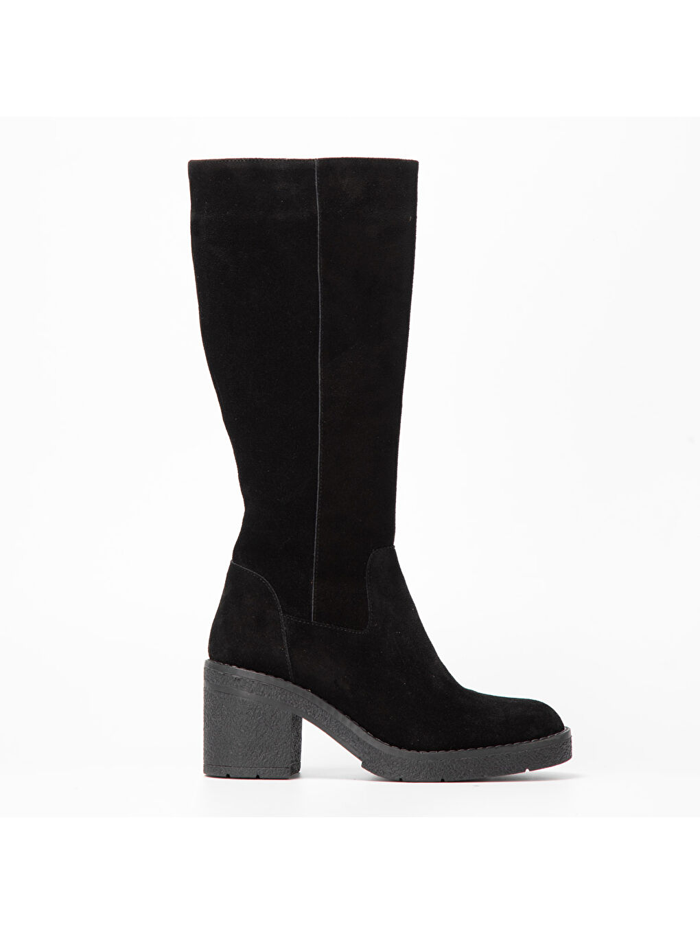 Siyah Kadın Çizme 25K12075XS Suede