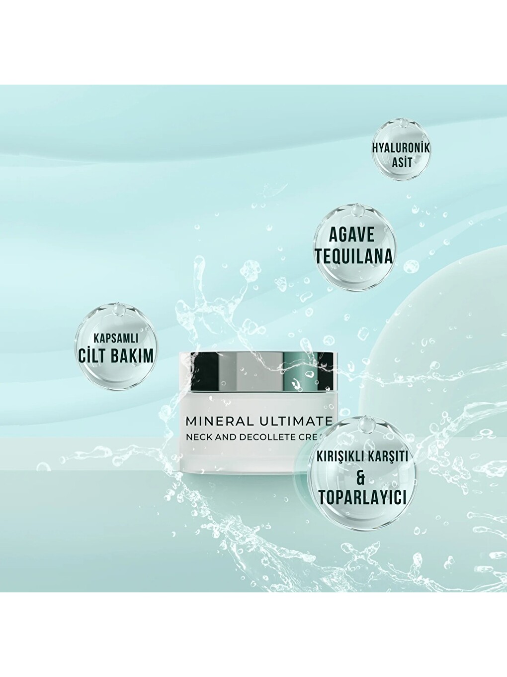 Mineral Ultimate Kırışıklık Karşıtı & Sıkılaştırıcı Boyun ve Dekolte Kremi 60ml-7
