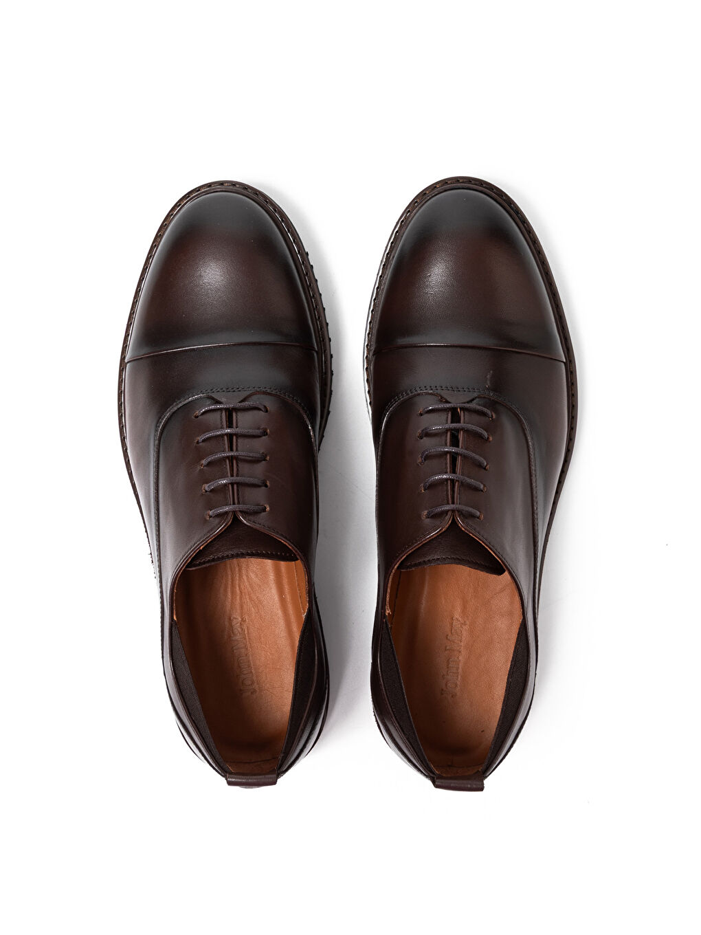 Kahverengi Erkek Oxford ( Klasik) KA-26Y-C4627 CASUAL Shoe-6