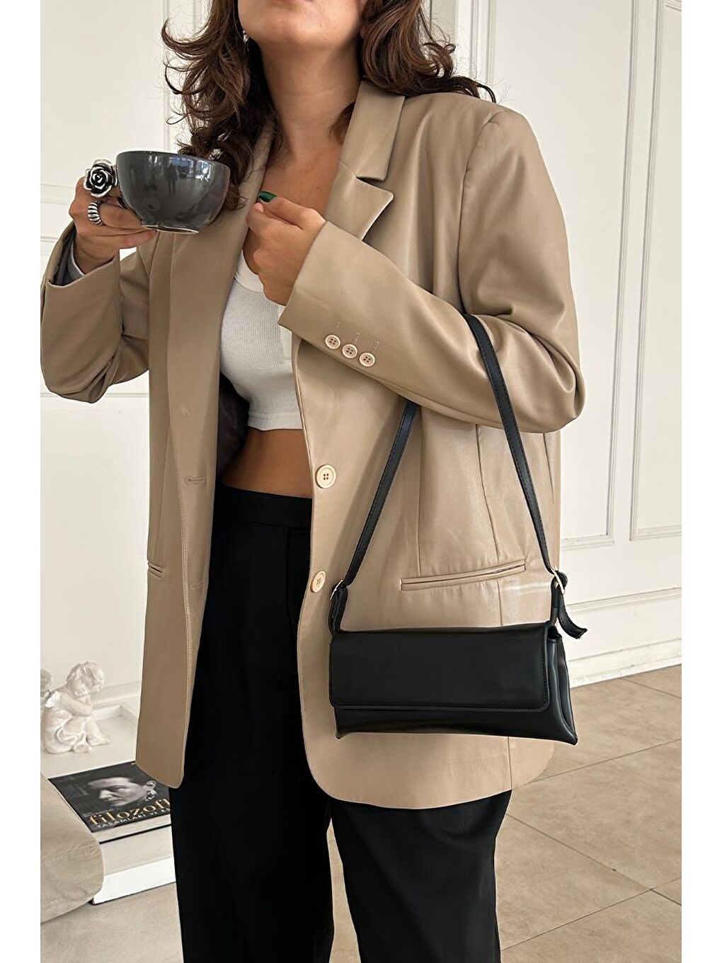 Abel Baget Çanta Siyah-6