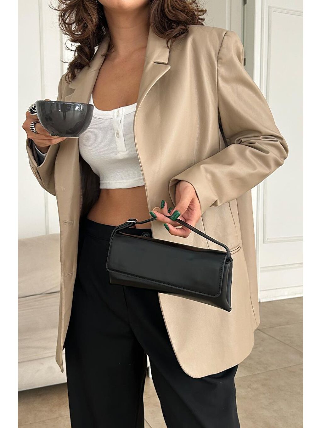 Abel Baget Çanta Siyah-9