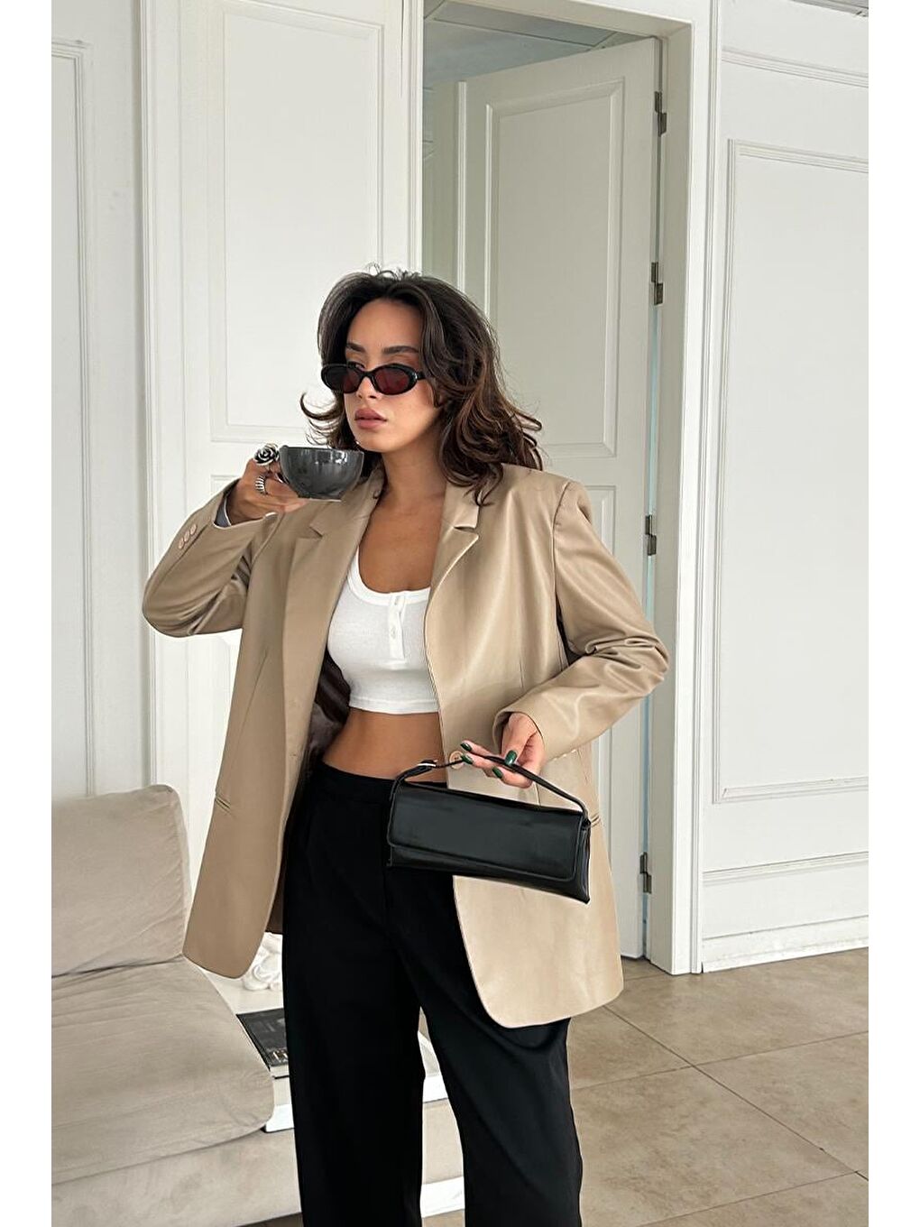 Abel Baget Çanta Siyah-10