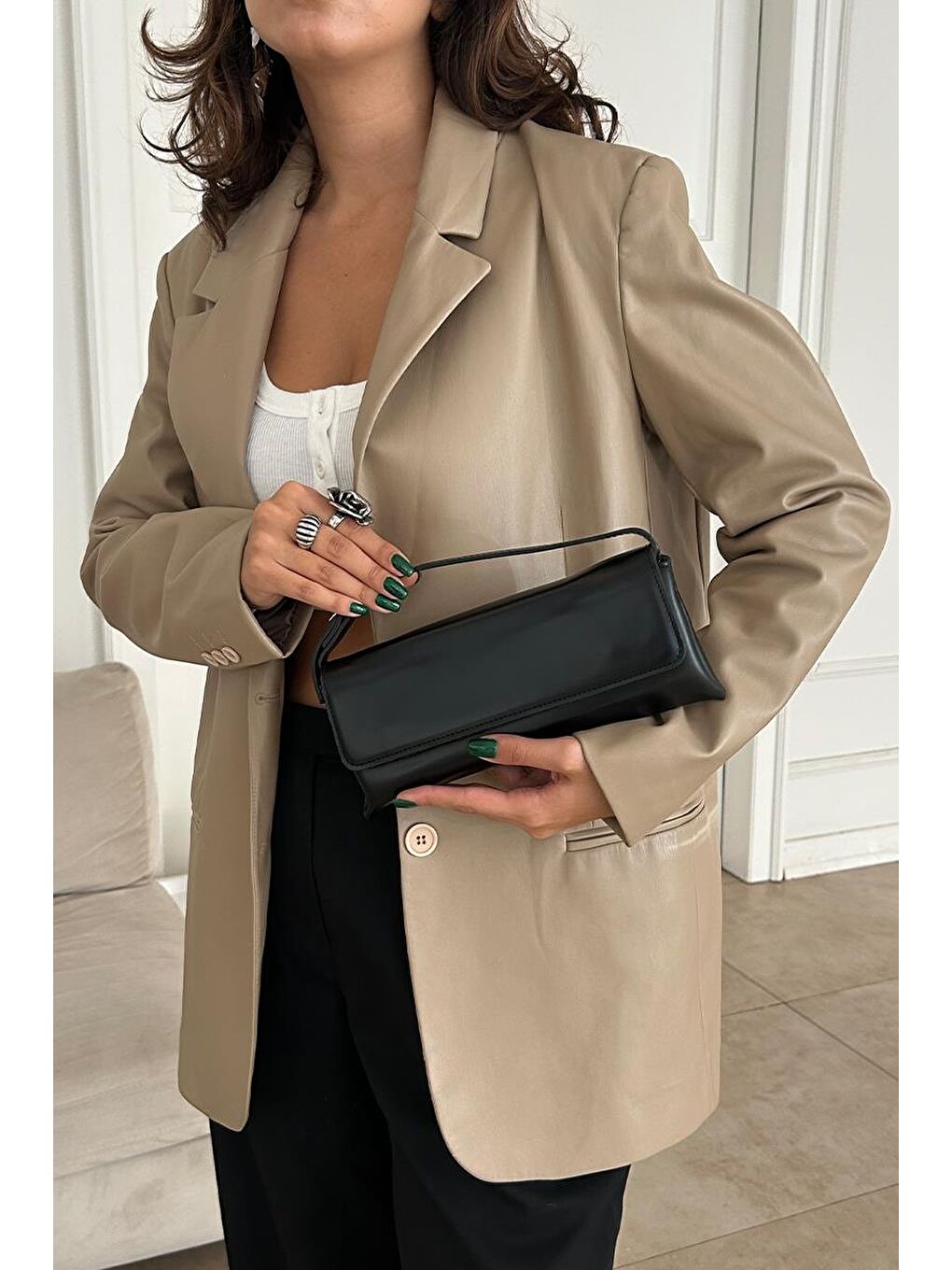 Abel Baget Çanta Siyah-11