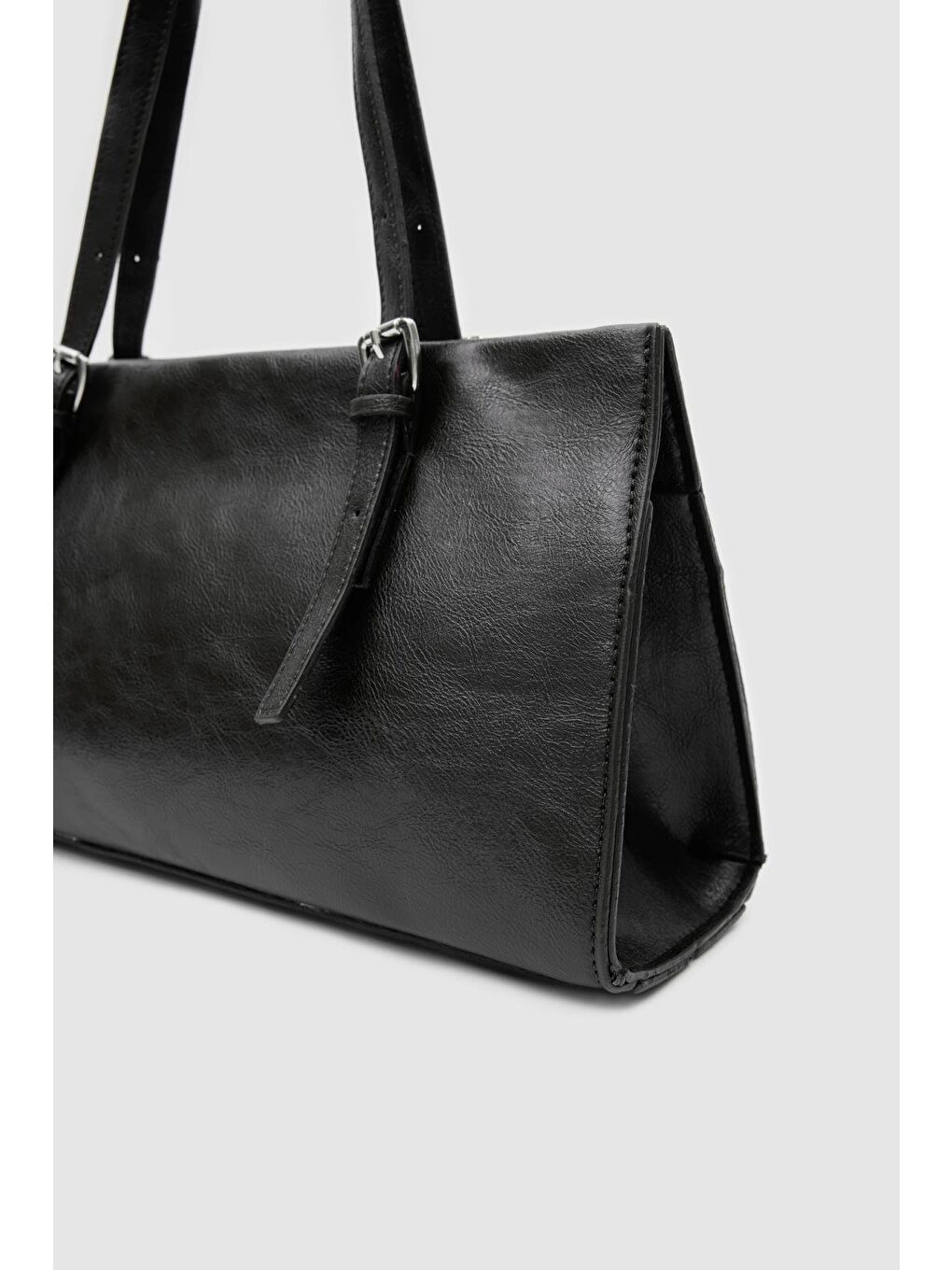 Andrea Deri Baget Çanta Siyah-4