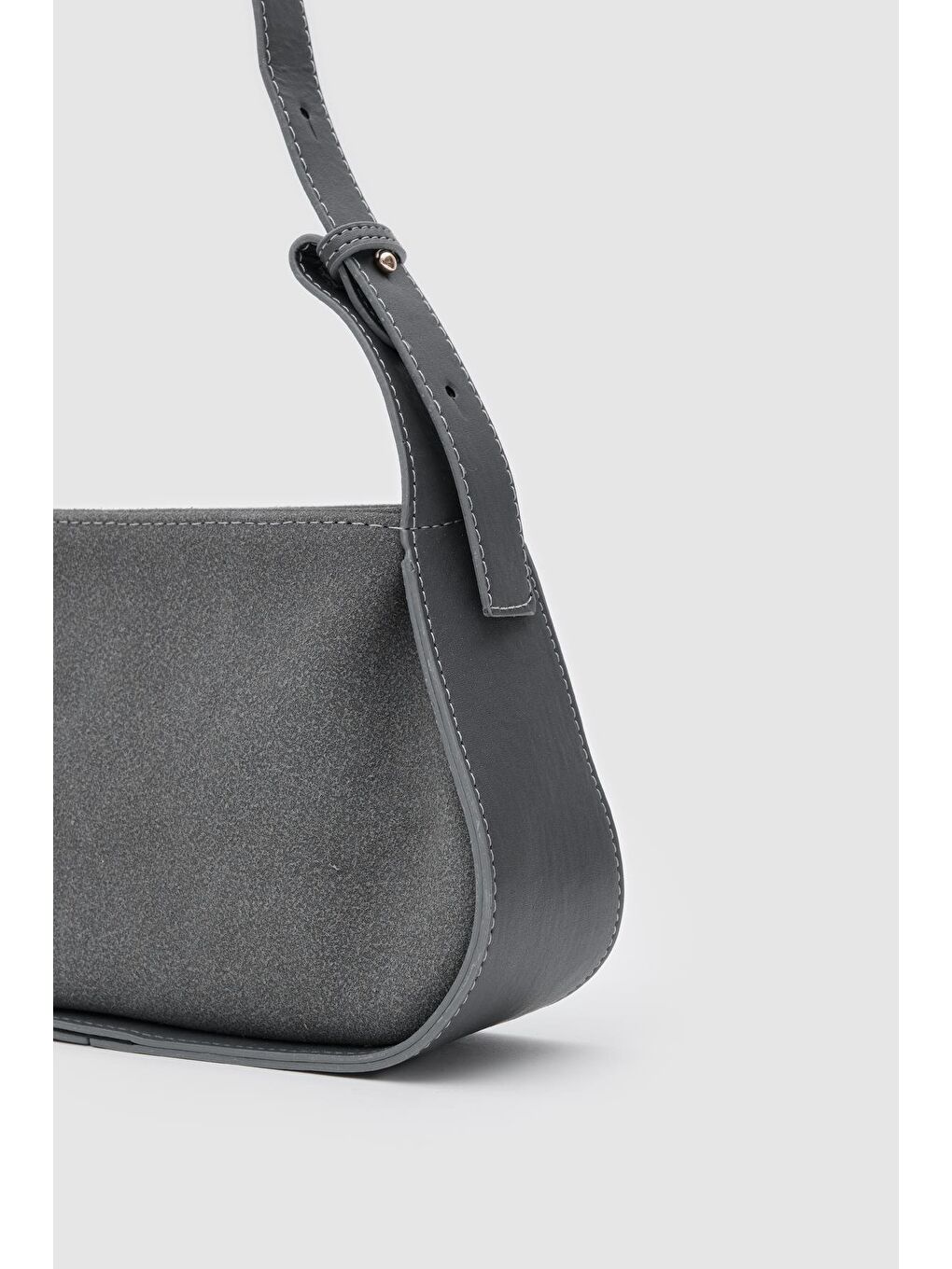 Oppo Süet Baget Çanta Antrasit-2