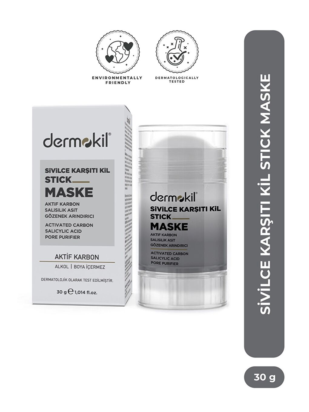Akne Karşıtı Stick Kil Maske 30 g