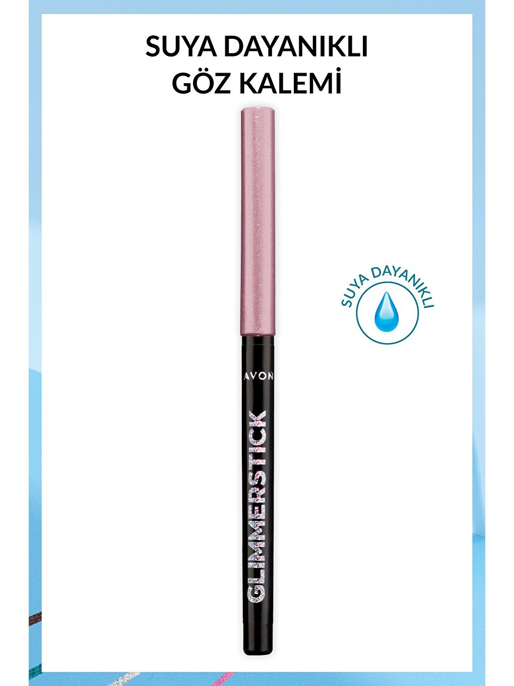 AVON Glimmersticks Pırıltılı Asansörlü Suya Dayanıklı Göz Kalemi Stardust