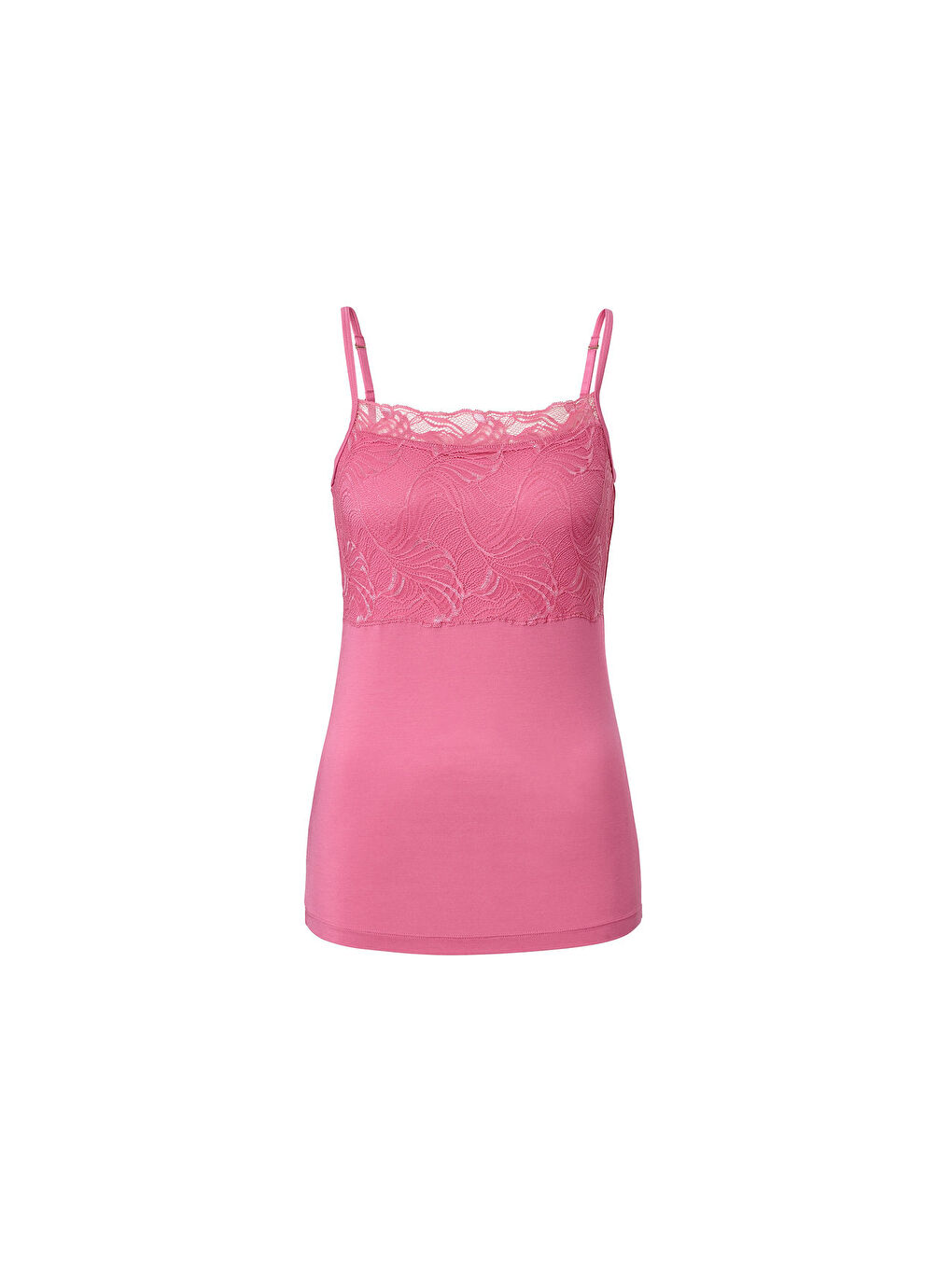 Pembe Kadın Atlet, Modal, Dantelli, Gül