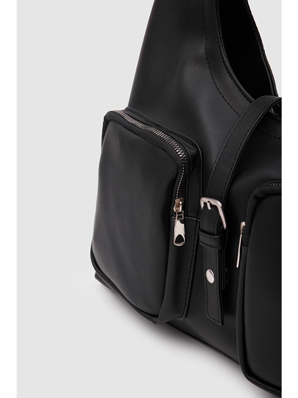 Estrada Cepli Omuz Çantası Siyah-9