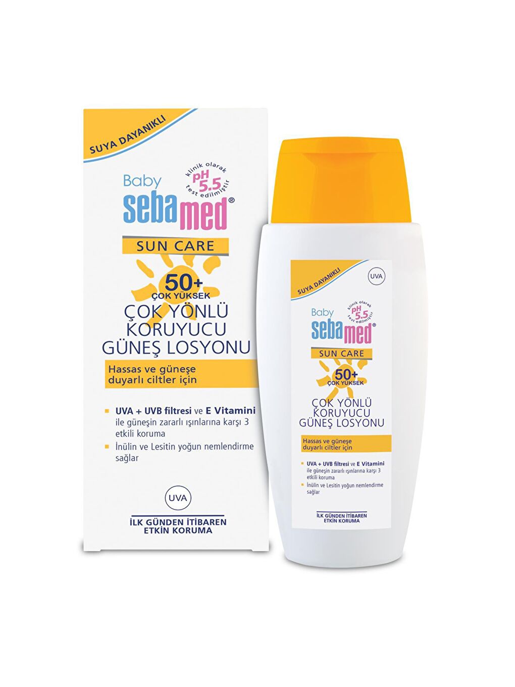 SEBAMED Renksiz Sun Bebe 50+ Güneş Losyonu 150 Ml - 3