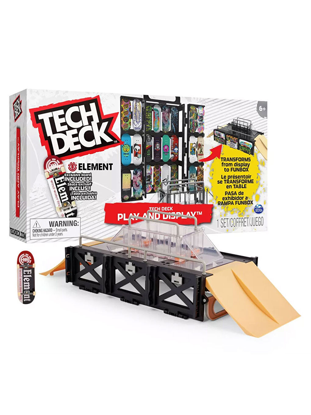 Tech Deck Renksiz Dönüştürülebilir Kaykay Mağazası 6060503