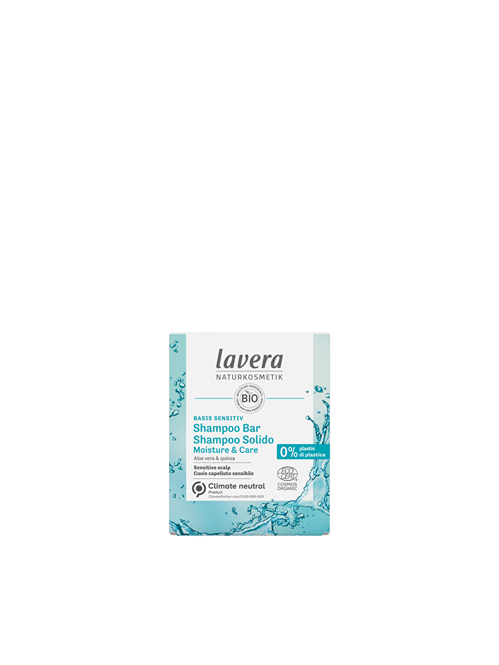 lavera Renksiz Basis Sensitiv Katı Şampuan 50g