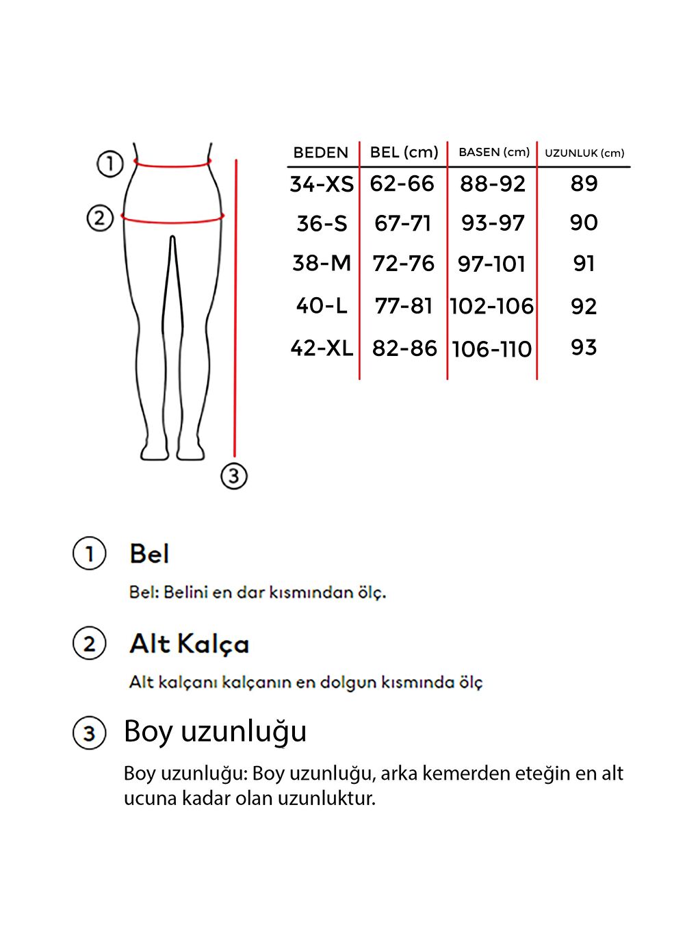 it's basic Mavi Kadın Tint jean  Rengi Derin Yırtmaçlı Yüksek Bel Uzun Denim Etek - 3