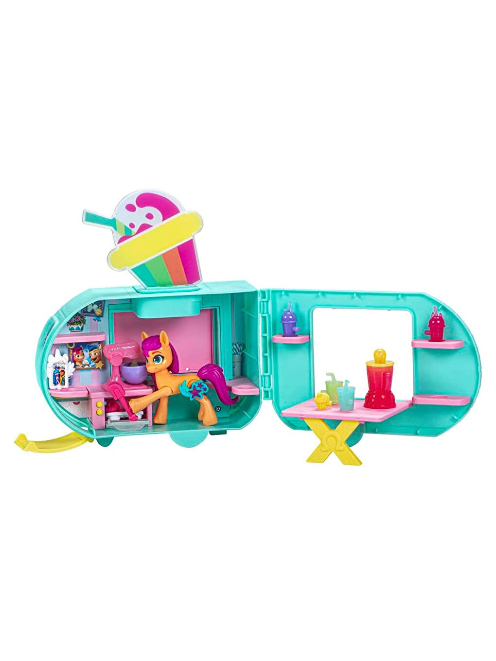 My Little Pony Renksiz Sunny Starscout Smoothıe Arabası F6339 - 2