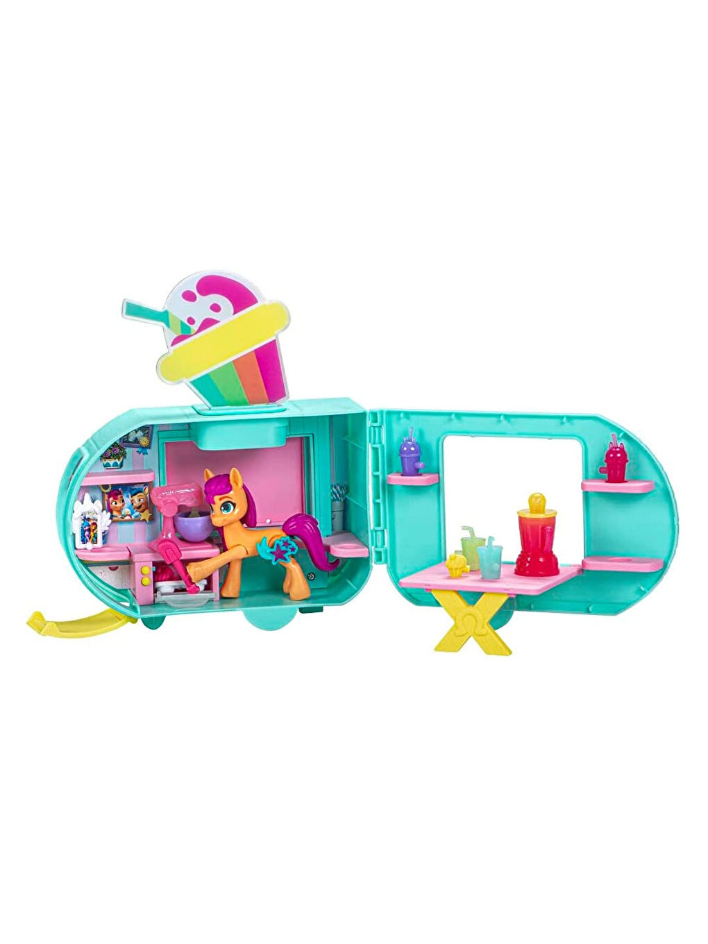 My Little Pony Renksiz Sunny Starscout Smoothıe Arabası F6339 - 3