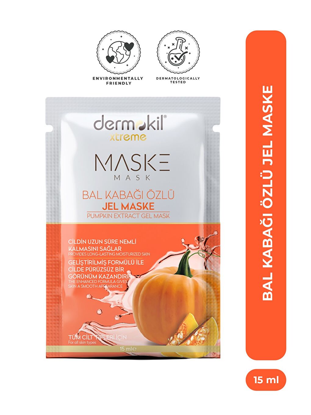 Balkabağı Özlü Jel Yüz Maskesi 15 ml x 5 Adet-1