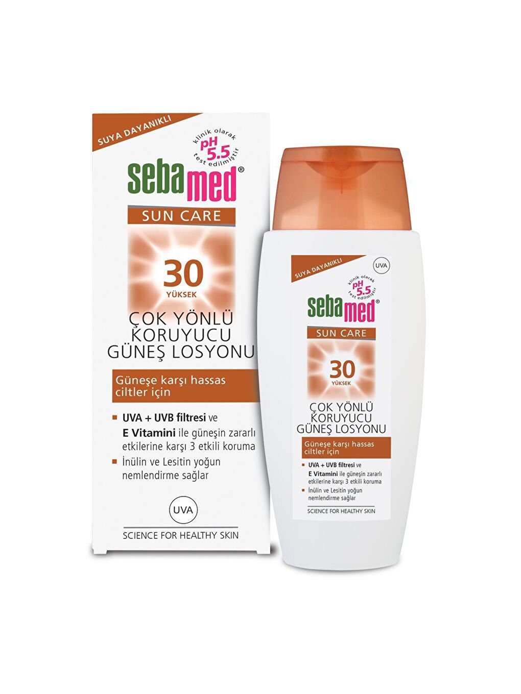 SEBAMED Renksiz Sun Care 30  Güneş Losyonu 150 Ml - 3