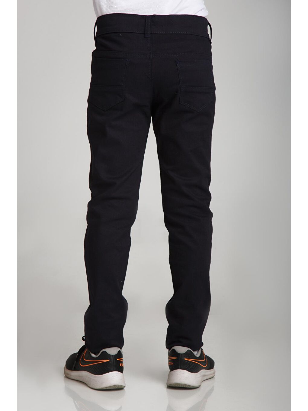 ajn Lacivert Slim Fit Erkek Çocuk Okul Pantolon - 4