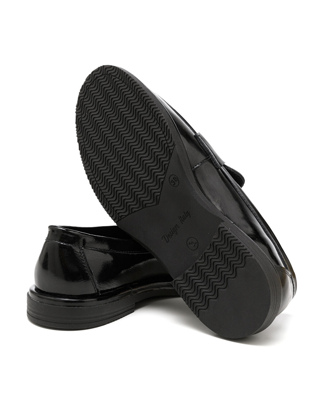 Kadın Oxford ( Klasik) RC-25Y-001-R40220 295-Siyah Rugan-4