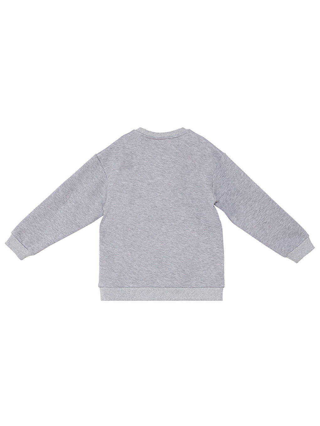 Denokids Gri Just Smile Erkek Çocuk Gri Sweatshirt - 3