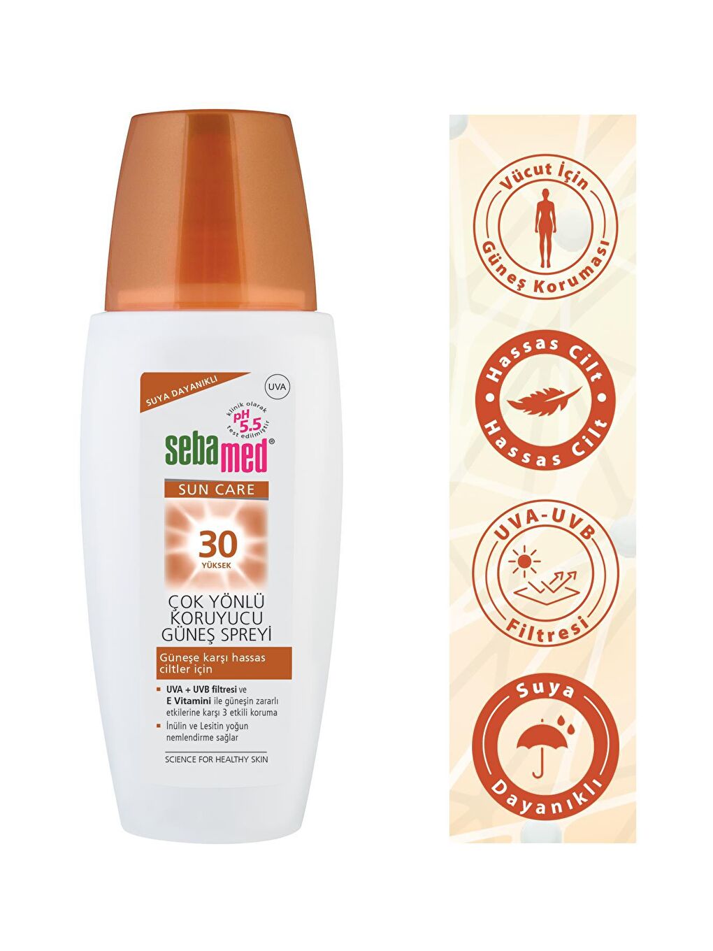 SEBAMED Un Care 30  Güneş Spreyi 150 Ml - 1