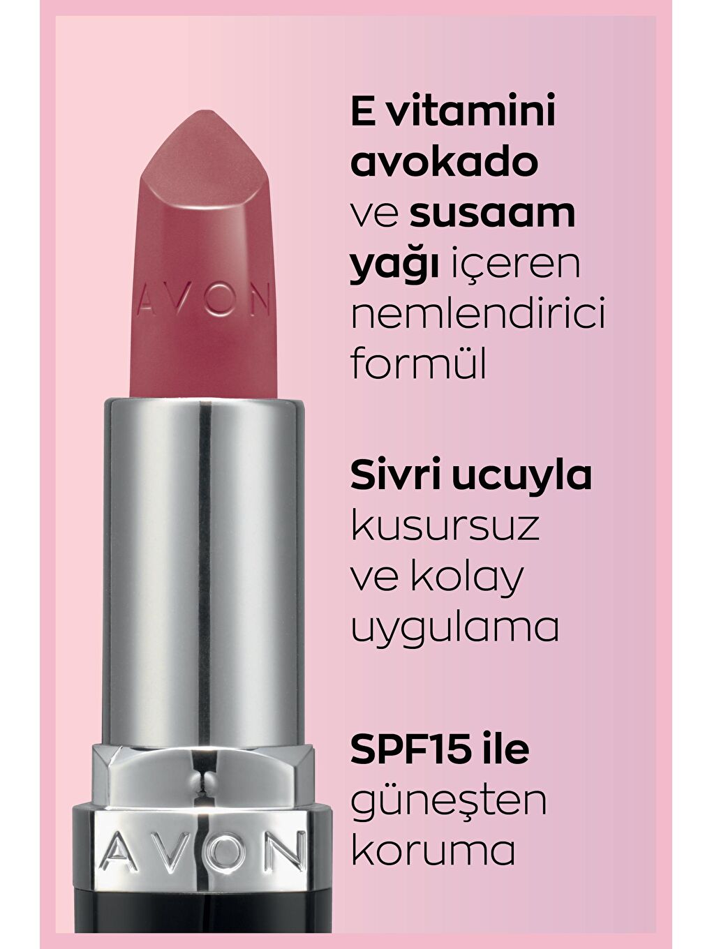 AVON Ultra Kremsi Ruj Toasted Rose - 2