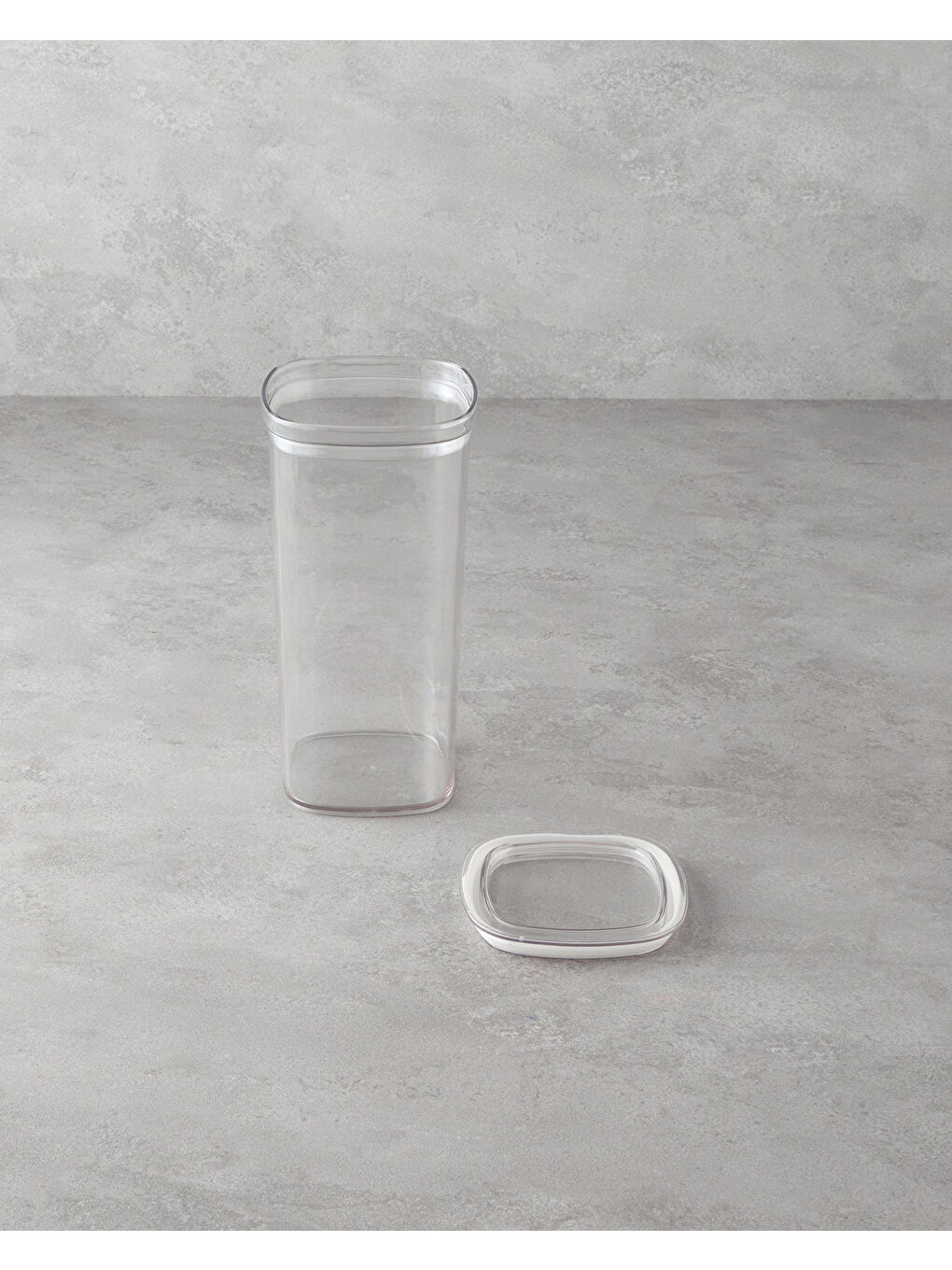 Renksiz Jade Plastik 3'lü Kavanoz 700 ml – 1,4 L – 2 L Şeffaf-2