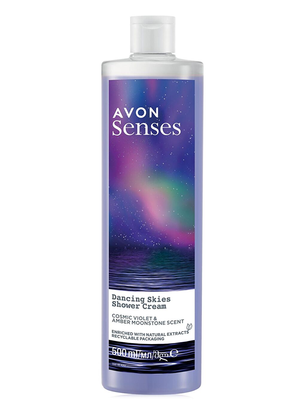 AVON Renksiz Senses Dancing Skies Menekşe ve Ahududu Kokulu Kremsi Duş Jeli 500 Ml.