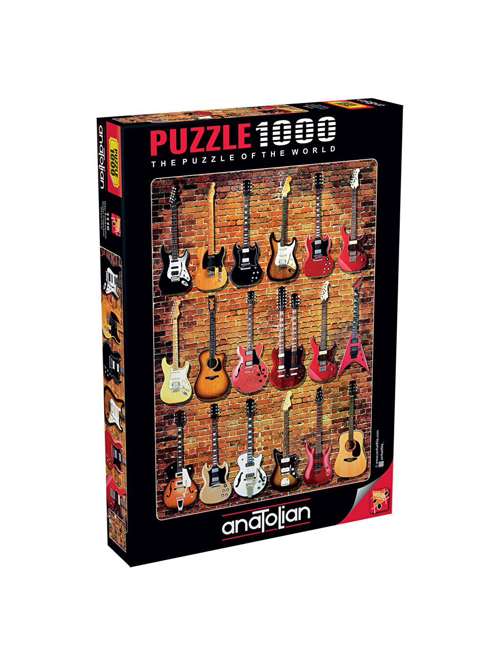 Anatolian Renksiz Puzzle 1000 Parça Gitar Koleksiyonu 1116