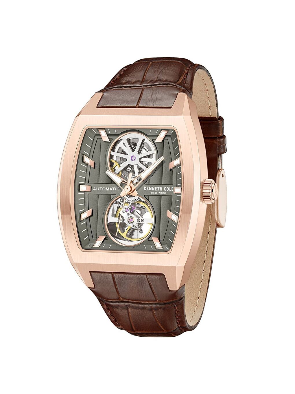 Kahverengi KCWGX0058803 Erkek Kol Saati-1