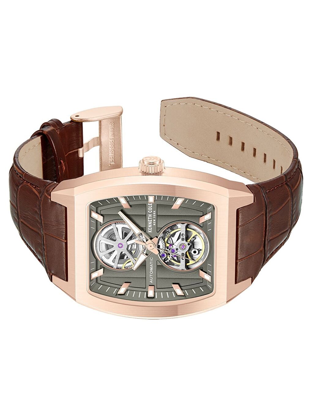 Kahverengi KCWGX0058803 Erkek Kol Saati-3