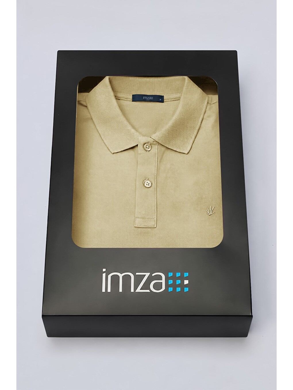 Sarı Polo Yaka Pike Kısa Kol Slim Fit Pamuklu Hediye Kutulu Tişört 1011260169-3
