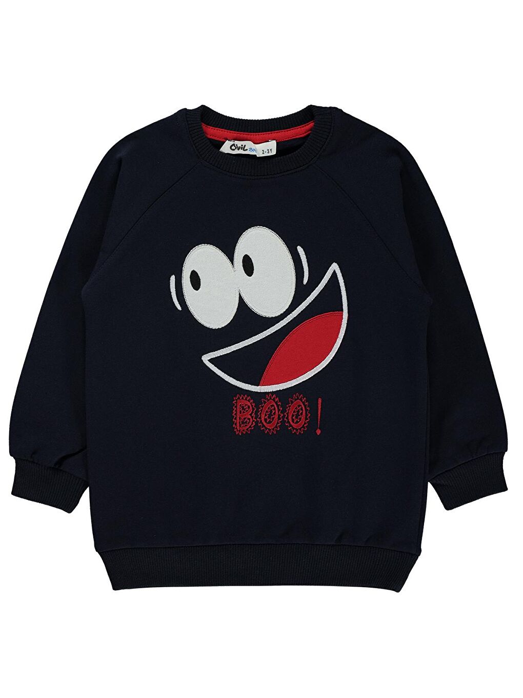 Boys Erkek Çocuk Sweatshirt 2-5 Yaş Lacivert