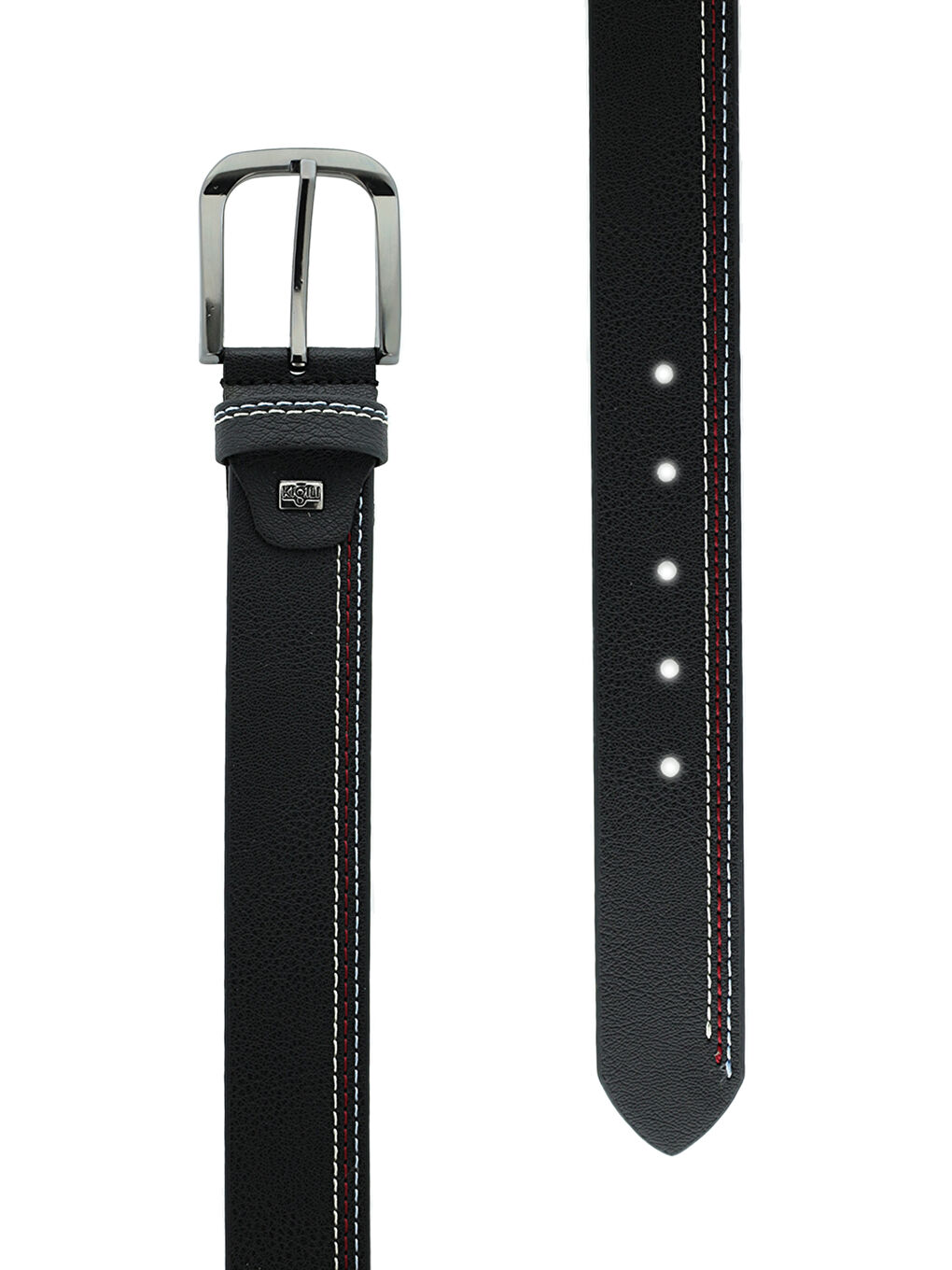 Siyah Orta Kalın Spor Kemer-1