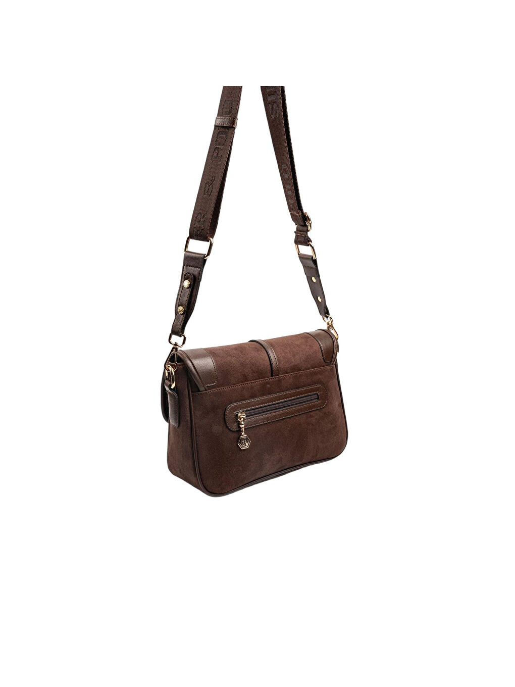 Kahverengi Kadın SP1182-M12 SILVER POLO Çapraz Çanta Kahve-3