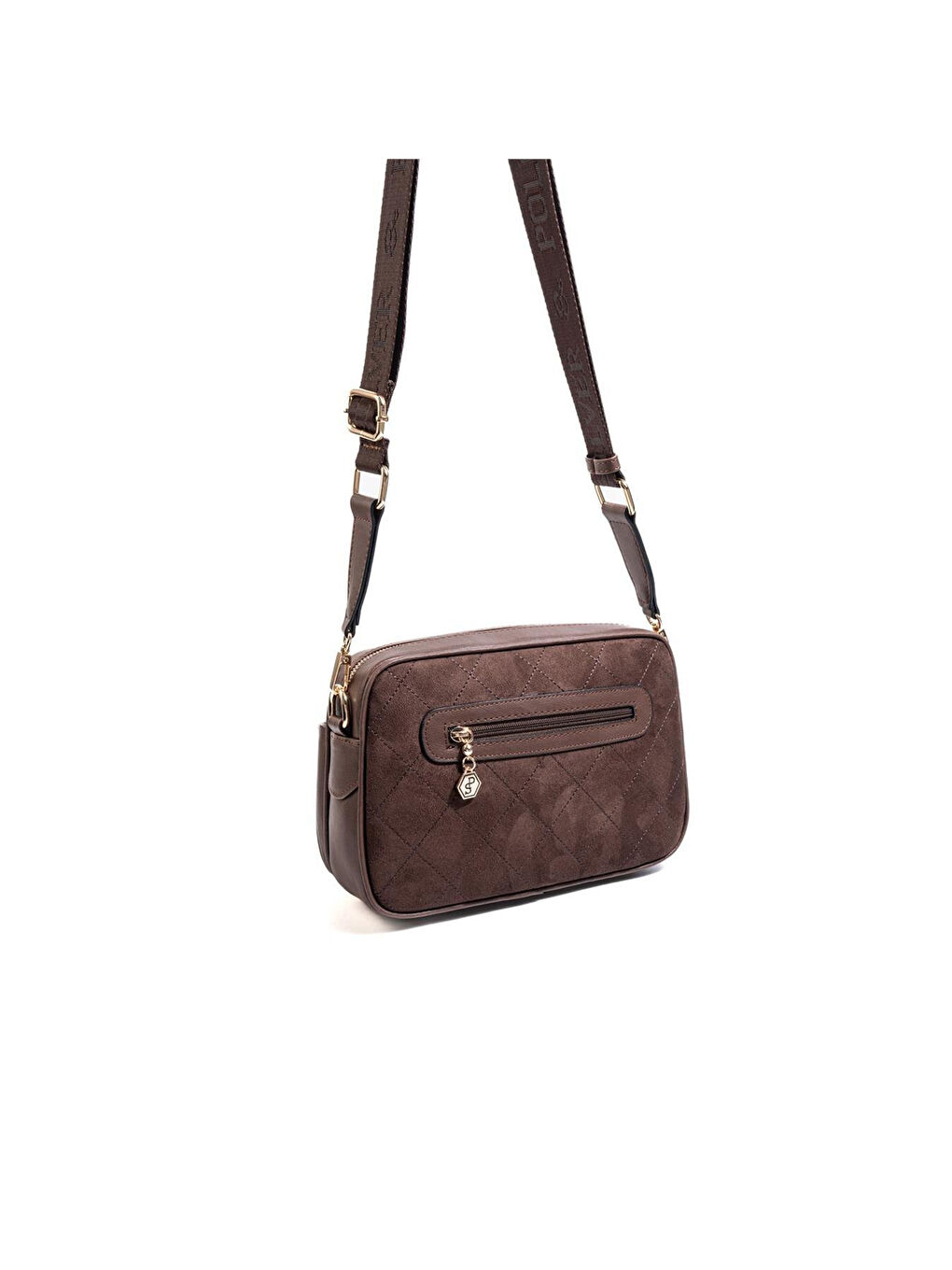 Kahverengi Kadın SP1267-M12 SILVER POLO Çapraz Çanta Kahve-3