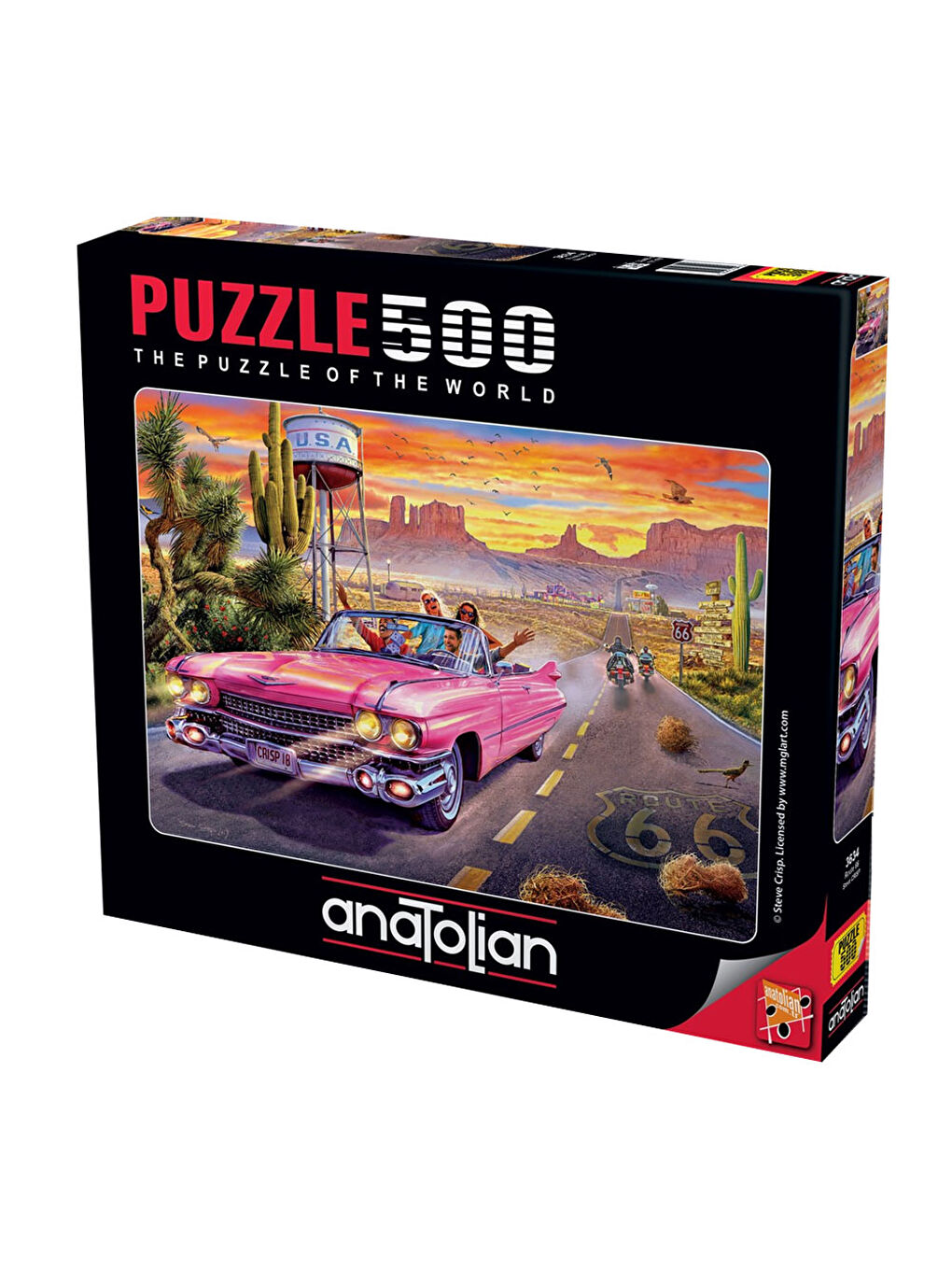 Anatolian Puzzle 500 Parça Route 66 3634