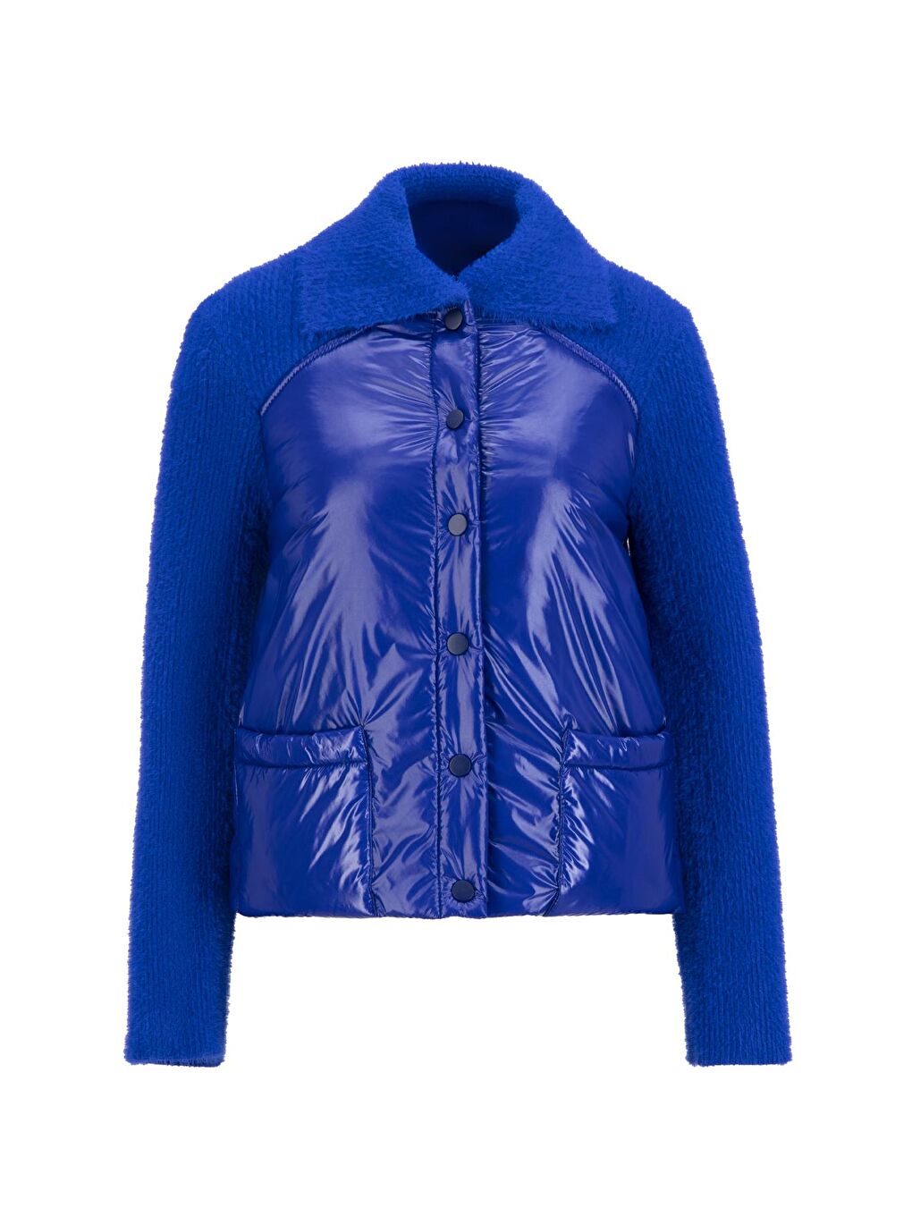 Mavi Triko Garnili Mont 24K5711 Kobalt-5