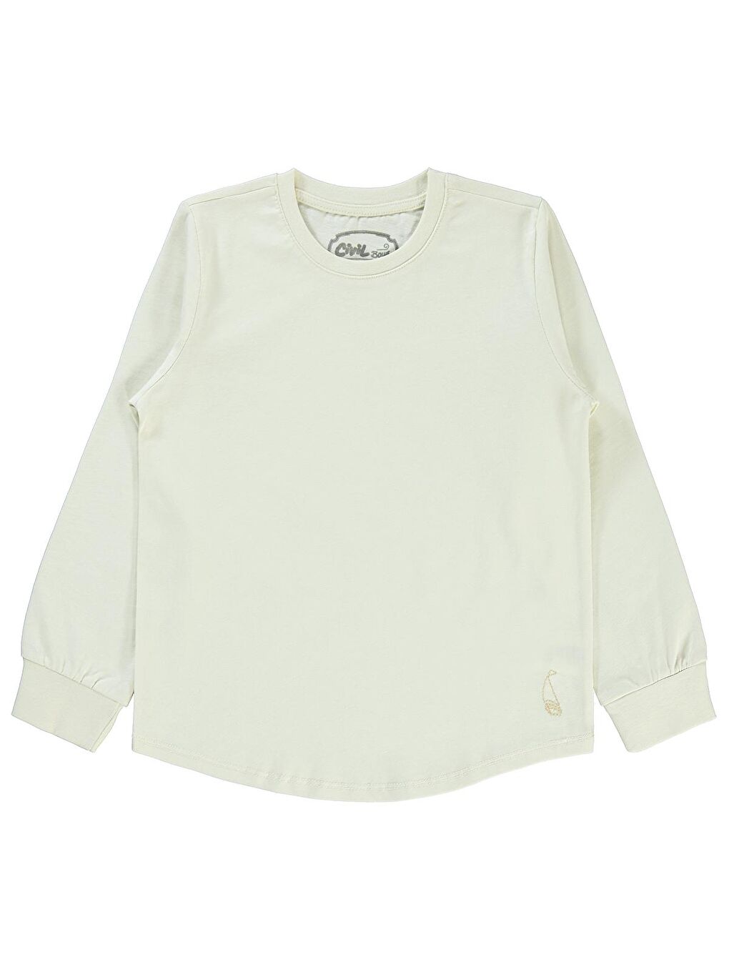 Bej Boys Erkek Çocuk Sweatshirt 6-9 Yaş Fil Dişi