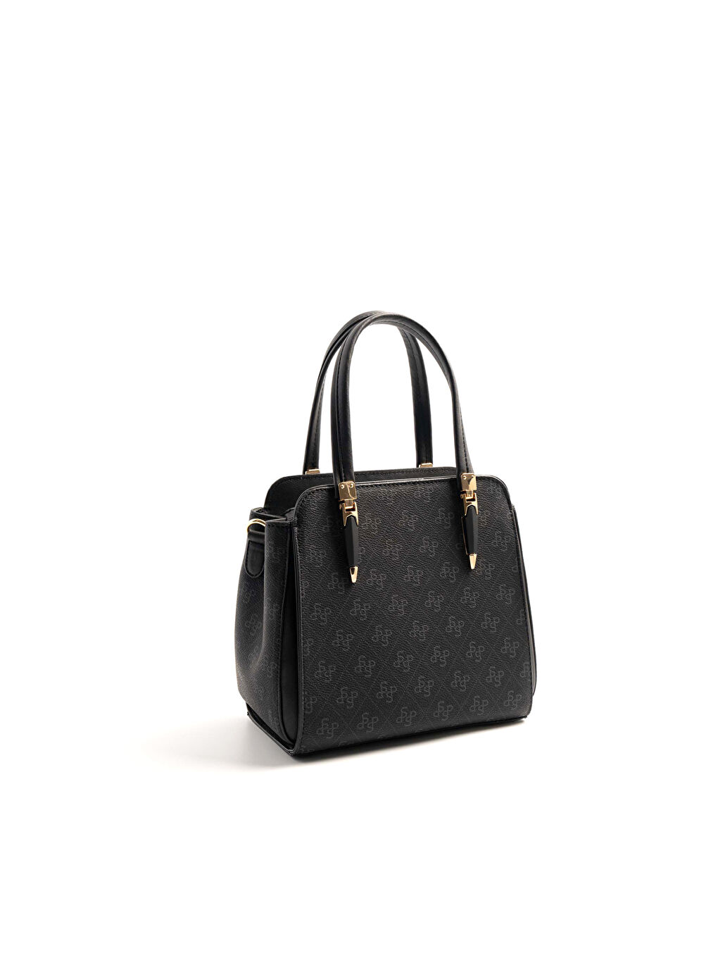 Siyah Kadın Omuz Çantası 1136-46546 SILVER POLO BAYAN ÇANTASI M178 SİYAH-MAT SİYAH-3