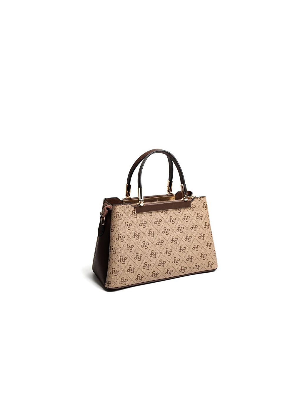 Kadın SP913-M178 SILVER POLO El Çantası Koyu Bej-Kahve-3