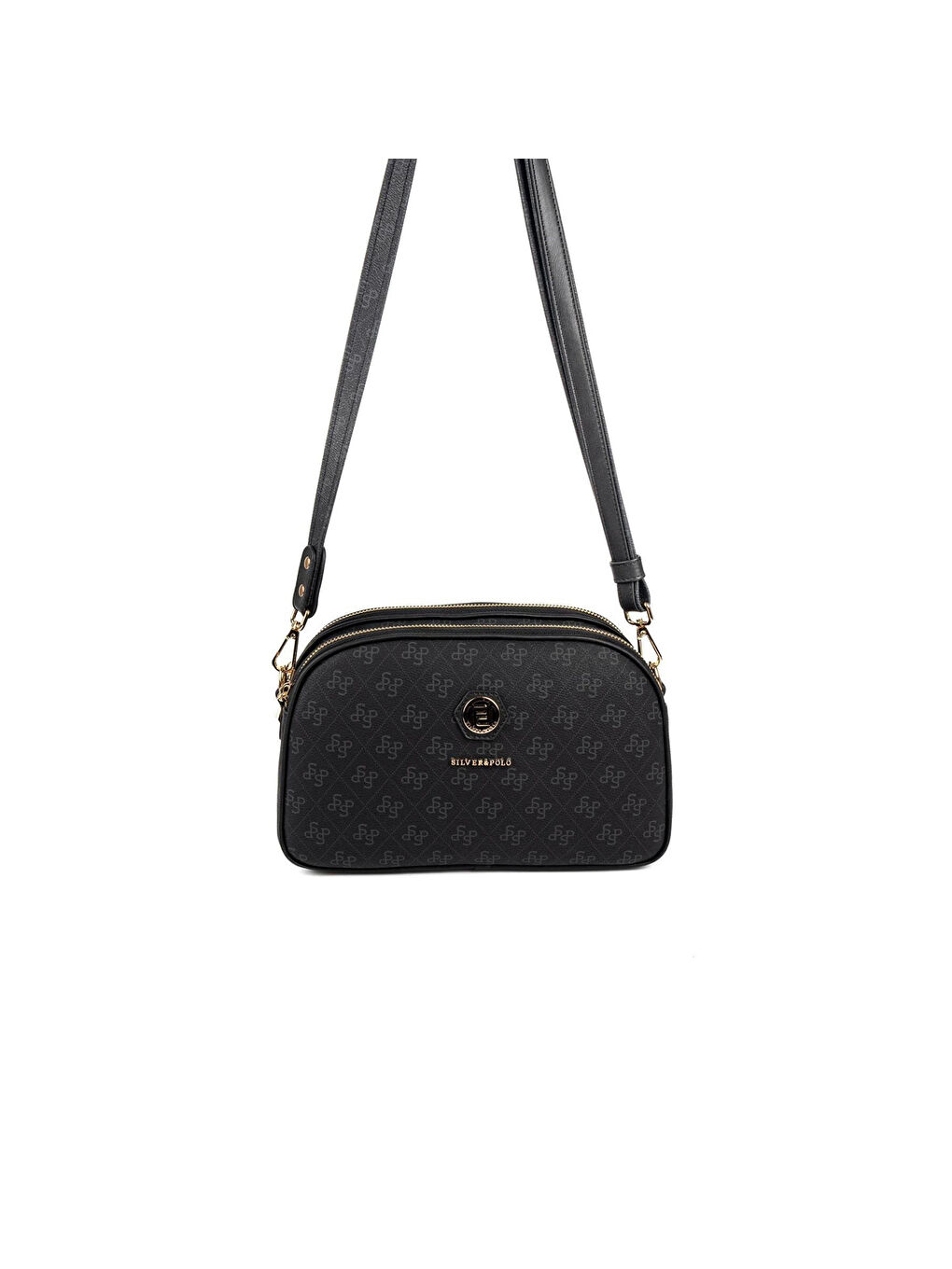 Kadın SP745-M178 SILVER POLO Çapraz Çanta Siyah