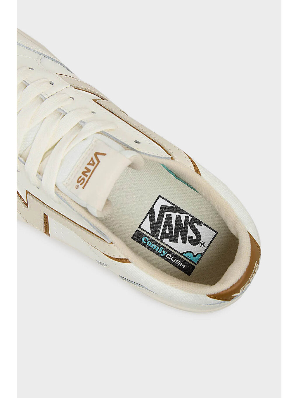 Vans Beyaz Lowland Retro Logolu Sneaker Unisex Ayakkabı VN000BWB0VW1 - 4